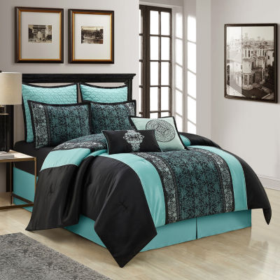 Stratford Park Tiago 8-pc. Complete Bedding Set