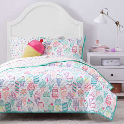 Under the Stars Kids Ice Cream Quilt Set