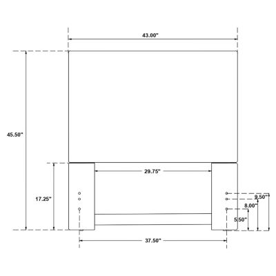  Kosmo Kid's Padded Headboard