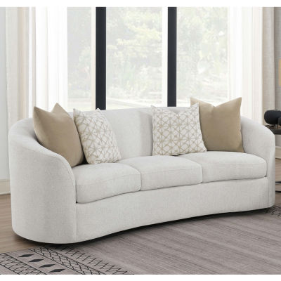 Rainn Curved Slope-Arm Sofa