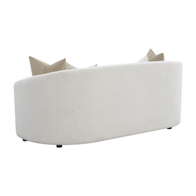 Rainn Curved Slope-Arm Sofa