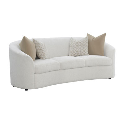 Rainn Curved Slope-Arm Sofa