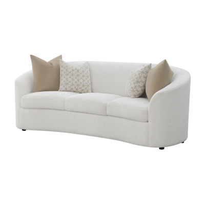 Rainn Curved Slope-Arm Sofa