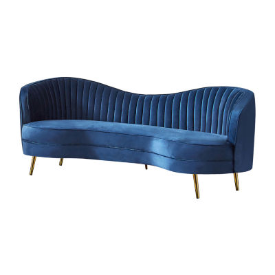 Sophia Curved Slope-Arm Sofa