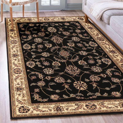 Como Intricate Traditional Oriental Area Rug