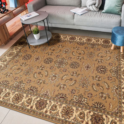 Como Kashan Traditional Oriental Indoor Rectangular Accent Rug