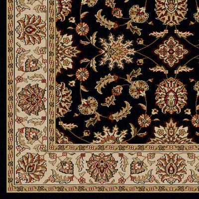 Como Kashan Traditional Oriental Indoor Rectangular Accent Rug