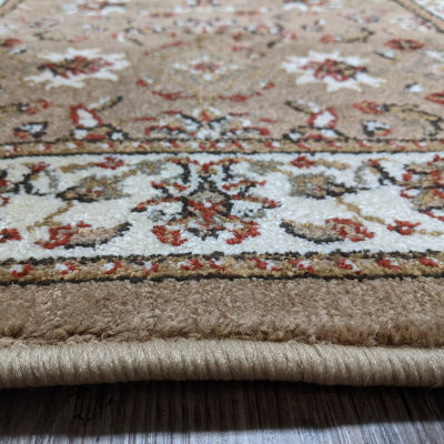 Como Kashan Traditional Oriental Indoor Rectangular Accent Rug