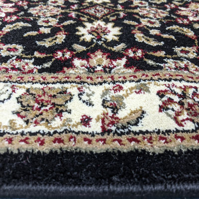 Como Kashan Traditional Oriental Indoor Rectangular Accent Rug