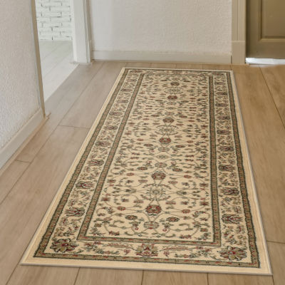 Radici Como Intricate Traditional Oriental 26"X91" Indoor Rectangular Runner