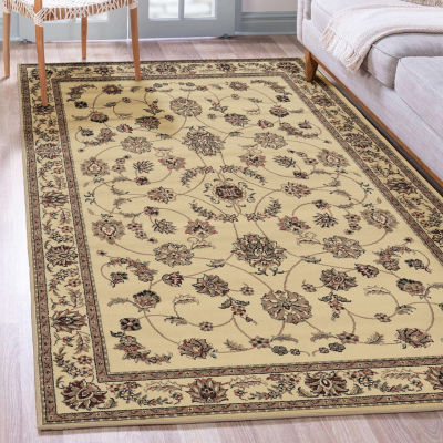 Radici Como Intricate Traditional Oriental Indoor Rectangular Area Rug