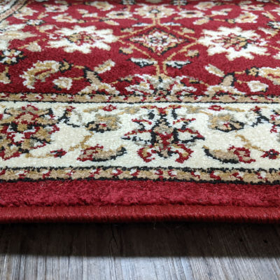 Radici Como Kashan Traditional Oriental Indoor Rectangular Runner