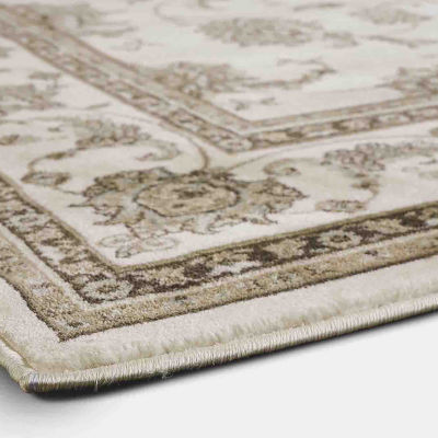 Radici Pisa Kashan Traditional Oriental Round Area Rug