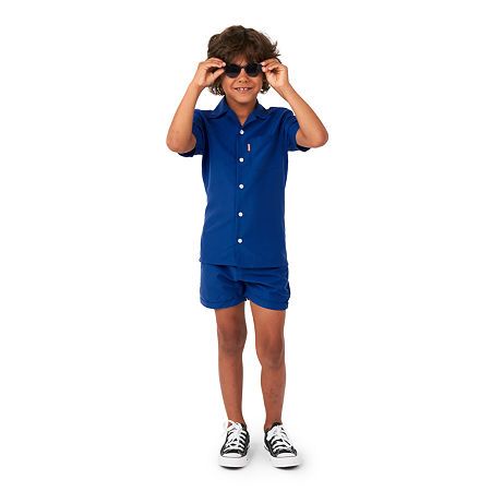 Opposuits Little Boys 2-pc. Short Set, 6, Blue