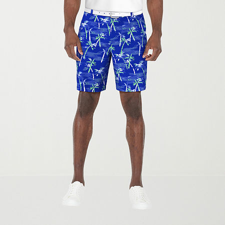 PGA TOUR 8" Mens Moisture Wicking Golf Short, 40, Blue