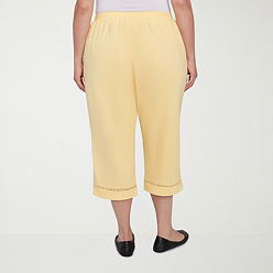Plus Size Yellow Capris & Crops for Women - JCPenney