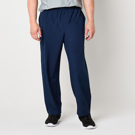 Xersion Woven Open Bottom Mens Big and Tall Regular Fit Workout Pant, 3x-large, Blue