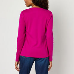 Women's Pink Tops | Pink Blouses & Crop Tops | JCPenney