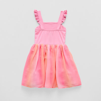 Disney Collection Little & Big Girls Sleeveless Lilo Stitch Tutu Dress