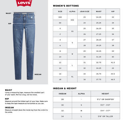 Levi's® Womens High Rise Denim Short