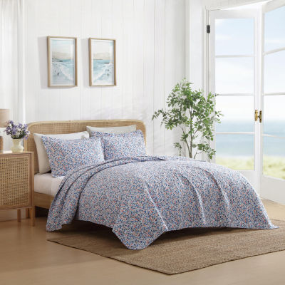 Laura Ashley Leoflower Quilt Set