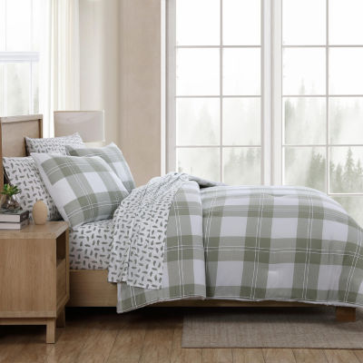 Eddie Bauer Mountain Embroidery Midweight Comforter Set