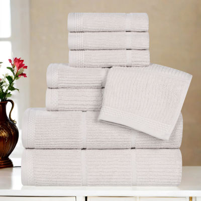 SUPERIOR® Milo Smart Twist Viscose Cotton Blend 8-pc. Quick Dry Bath Towel Set