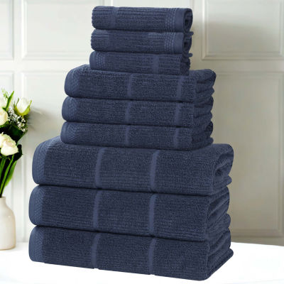 SUPERIOR® Milo Smart Twist Viscose Cotton Blend 9-pc. Quick Dry Bath Towel Set