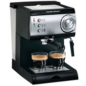Espressione 10-Cup Stainless Steel Coffee Maker and Espresso Machine  EM-1040 - The Home Depot