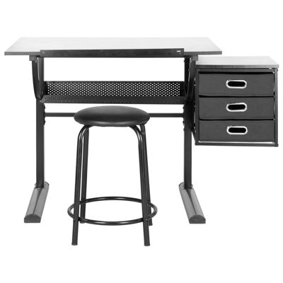 Percival Writing Desk and Barstool