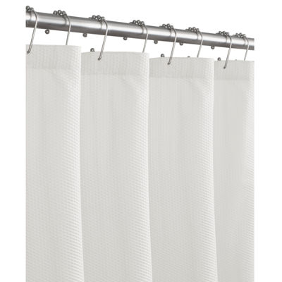 Maytex Microfiber Textured Shower Curtain Liner