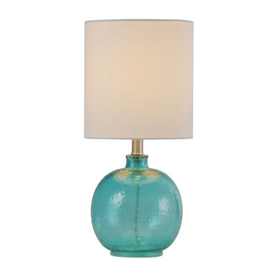 Stylecraft 9.5 W Cerulean Glass Table Lamp