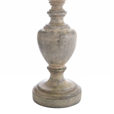 Stylecraft 13 W Gray & Cream Table Lamp