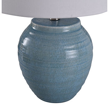 Giardino Cracle Ceramic Table Lamp - Kolarz Lighting - Lighting Deluxe