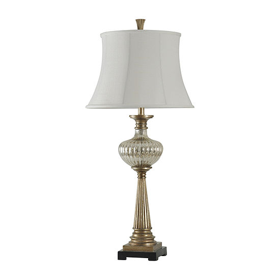 Stylecraft 17 W Gold Polyresin Table Lamp