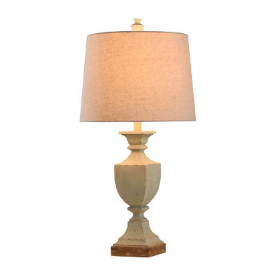 Stylecraft 15 W Blue & Brown Table Lamp