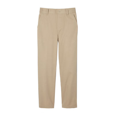 French Toast Relaxed Fit Pull-On Pant Little & Big Kid Boys Straight Relaxed Fit Flat Front Pant