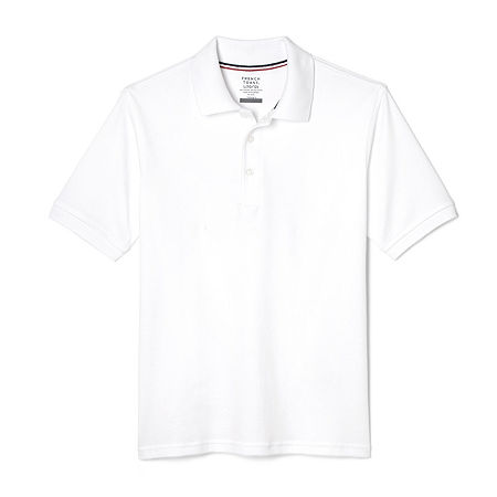 French Toast Little & Big Boys Short Sleeve Polo Shirt, X-small, White