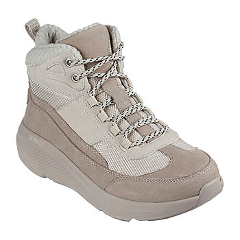 Han Lederen Baron Skechers Womens On The Go Elevate Flat Heel Hiking Boots, Color: Natural -  JCPenney