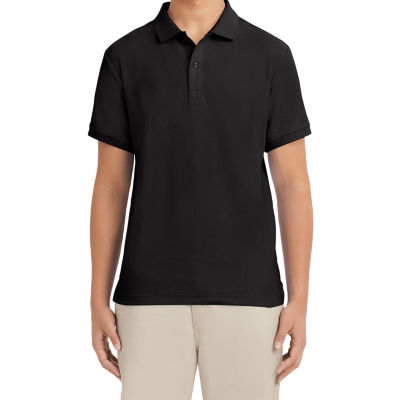 black izod polo