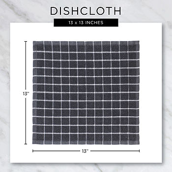Holiday Checks Heavyweight Dish Towel & Dishcloth Set - Set of 6