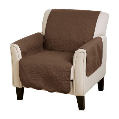 Linery Medallion Chair Protector, One Size, Brown