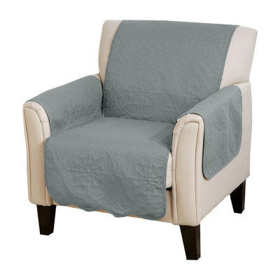 Linery Medallion Chair Protector One Size Gray 23$