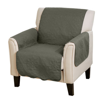 Linery Medallion Chair Protector One Size Gray 23$