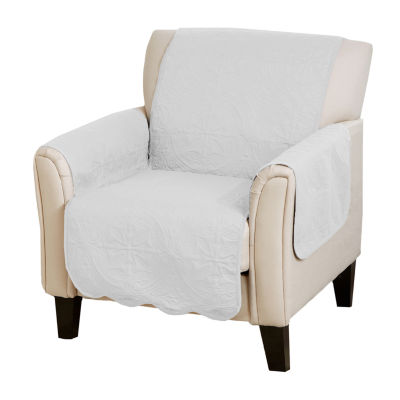 Linery Medallion Chair Protector One Size White 23$