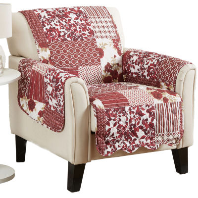 Linery Patchwork Chair Protector One Size Red 16$