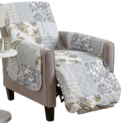 Linery Patchwork Chair Protector One Size Gray 15$