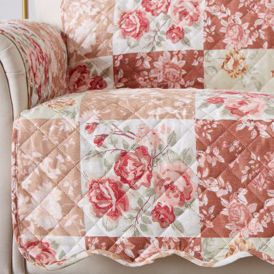 Linery Floral Loveseat Protector