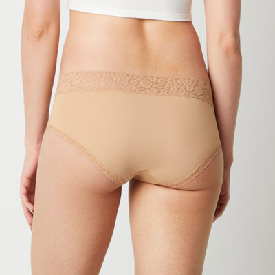 Ambrielle Everyday Hipster with Lace Trim Panty