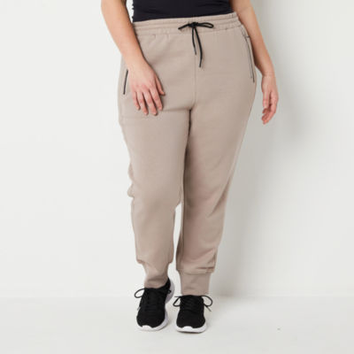 Xersion Womens Fleece Mid Rise Jogger Pant